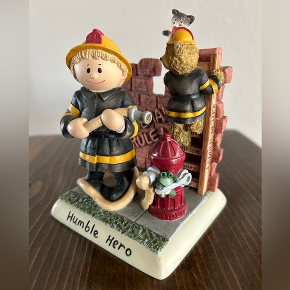 Zingle-Berry Humble Hero Firefighter Decor - Picture 5 of 9